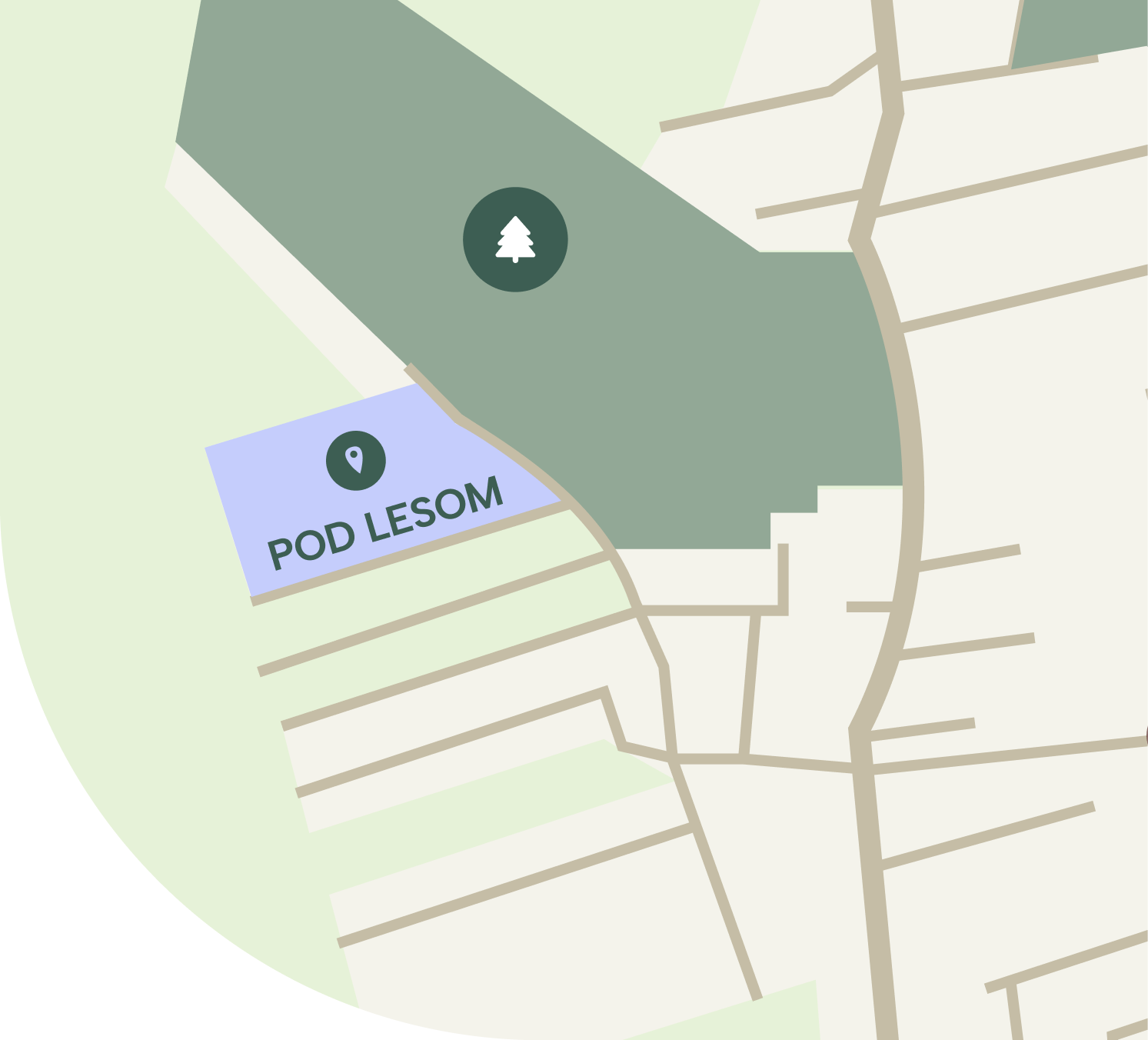 Lokalita pod lesom